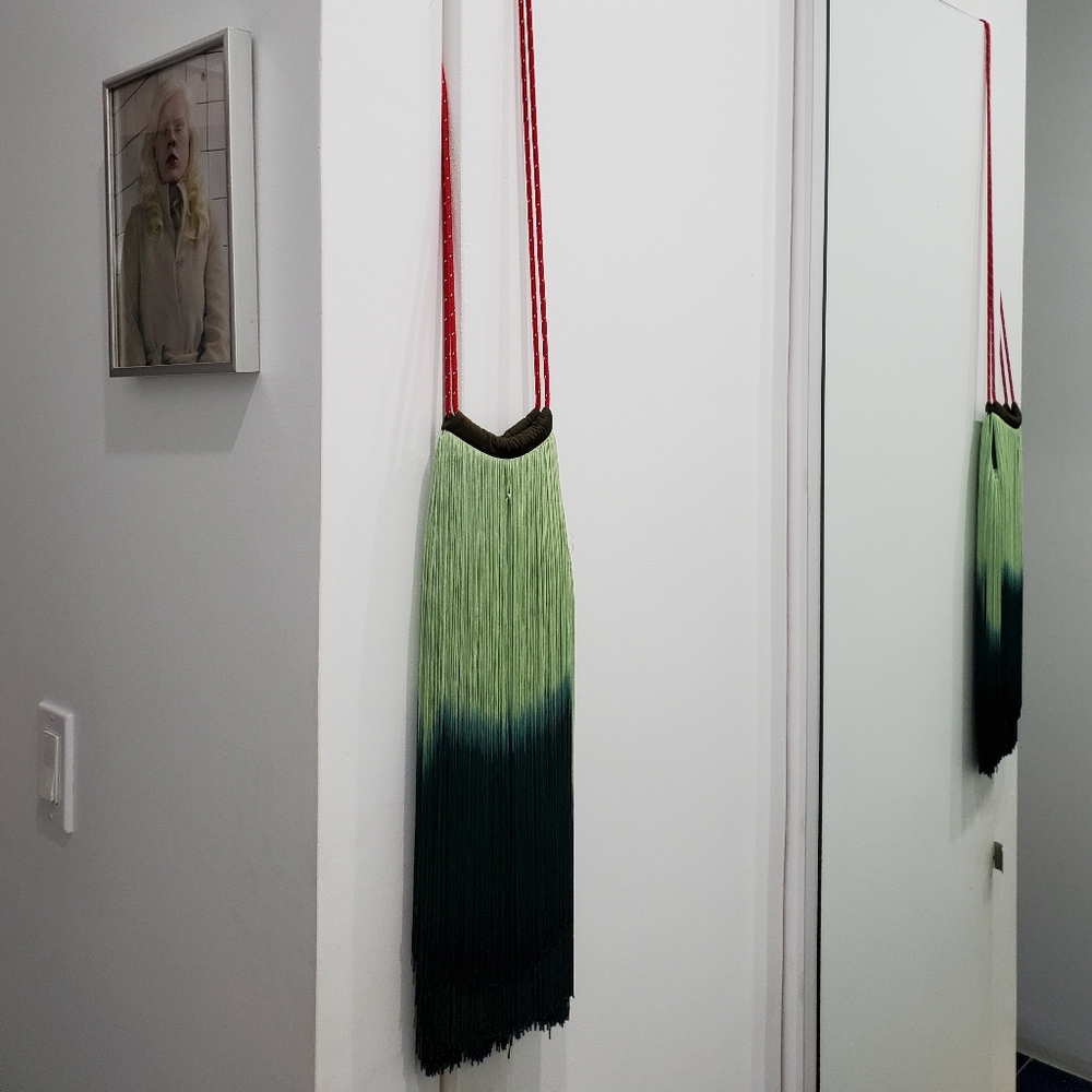 Rachel Comey Cherie Fringe Dip Dye Bag, Rare!
